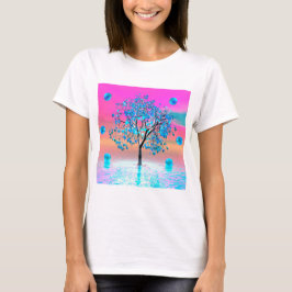 Camiseta Sunrise Crystal Tree