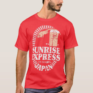 Camiseta Sunrise Epress Train Japón Tokyo Seto Sunrise Seto