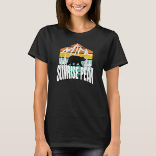 Camiseta Sunrise Peak Arizona Bear Retro Hexagon Classic Bl