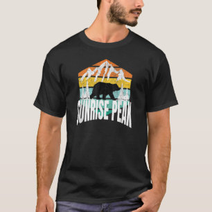 Camiseta Sunrise Peak Arizona Bear Retro Hexagon Classic Bl