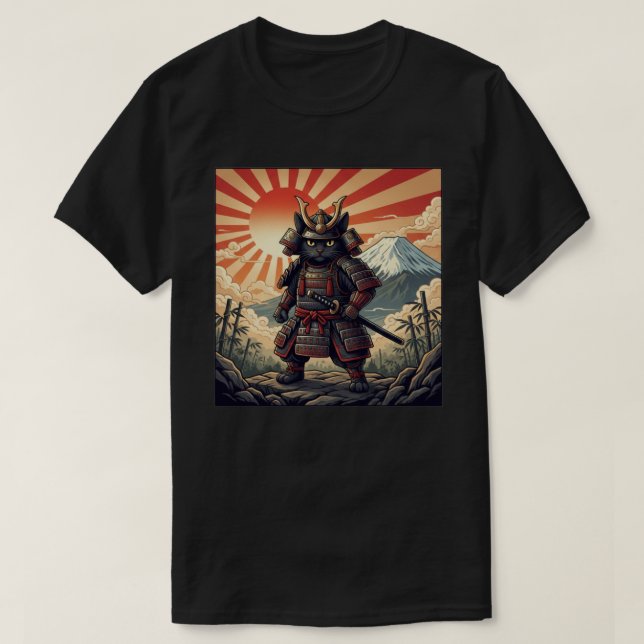 Camiseta Sunrise Samurai  (Diseño del anverso)