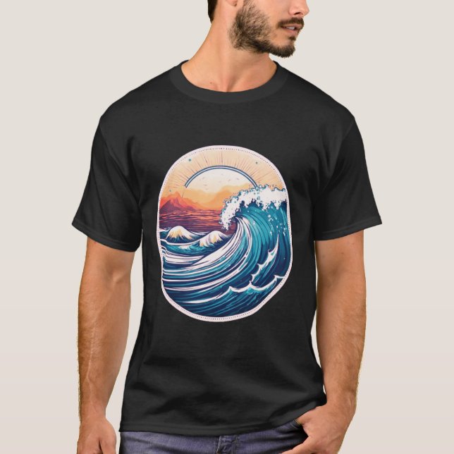 Camiseta Sunrise Surf (Anverso)