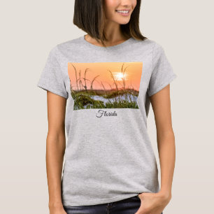 Camiseta Sunrise T-Shirt en el mar de Florida
