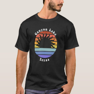 Camiseta Sunrise y Sunset Souvenir V de Canyon Lake Texas