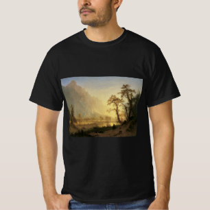 Camiseta Sunrise, Yosemite Valley por Albert Bierstadt