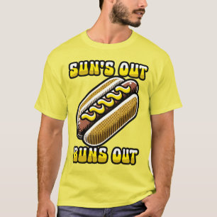 Camiseta Suns Out Buns Out Funny Hot Dog Summer Food Lover