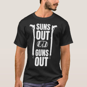 Camiseta Suns Out Guns Out Spearfishing estampado Pro de sp