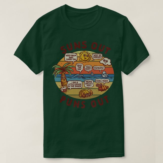 Camiseta Suns Out Punkout (Diseño del anverso)
