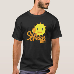 Camiseta Sunscreen Day Sonriendo Sun T Shirt
