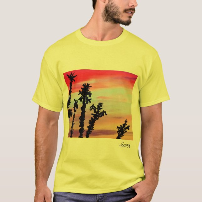 Camiseta : Sunset (Anverso)