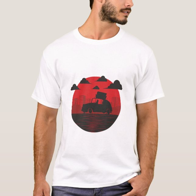Camiseta sunset (Anverso)