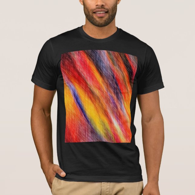 Camiseta Sunset Abstract Colors T-Shirt (Anverso)