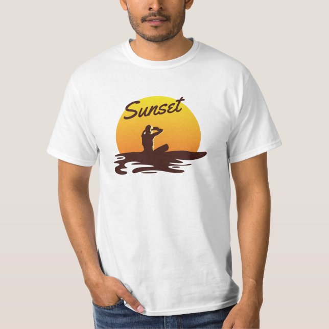 Camiseta Sunset Beach (Anverso)