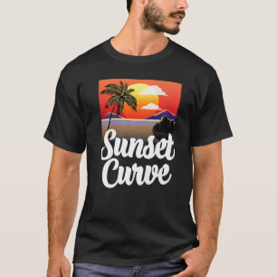 Camiseta Sunset Beach Curva Mujeres Sunset Love Nature