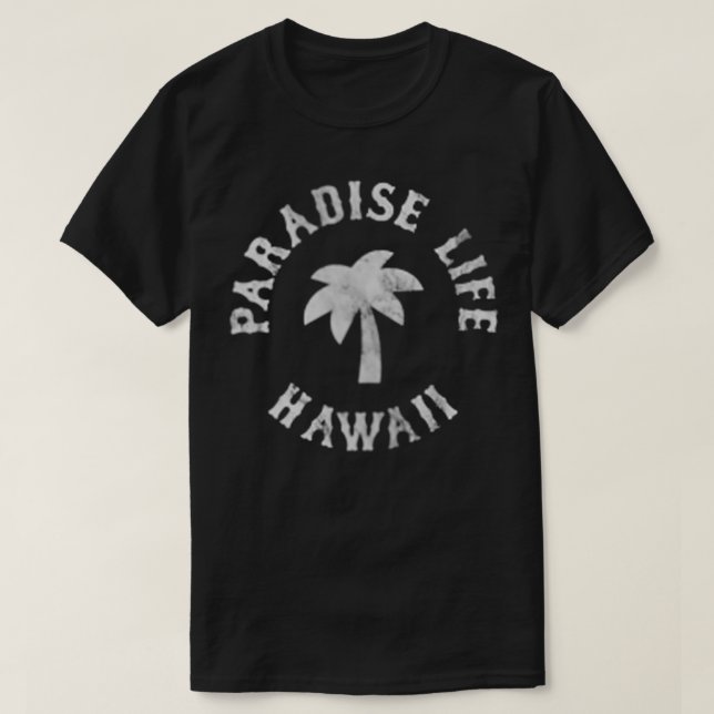 Camiseta Sunset Beach Hawaii Wave Logo Zip (Diseño del anverso)