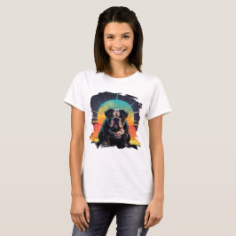 Camiseta Sunset Bulldog Vibes