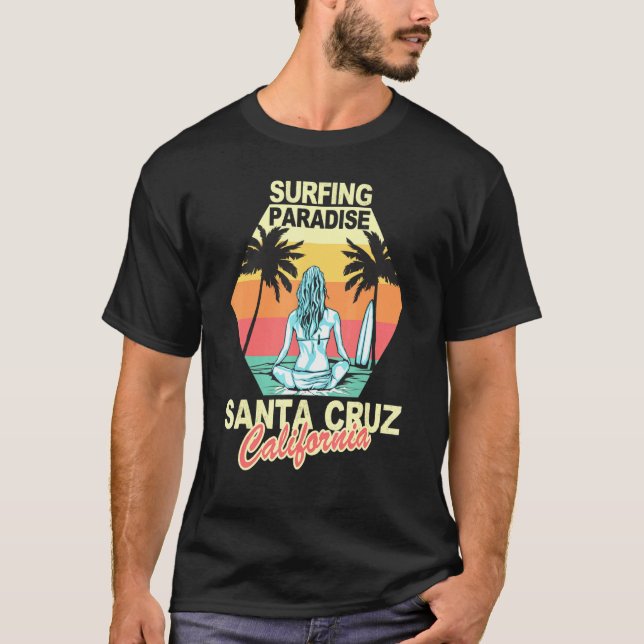Camiseta Sunset Chica del Paraíso de Surfing de Santa Cruz (Anverso)