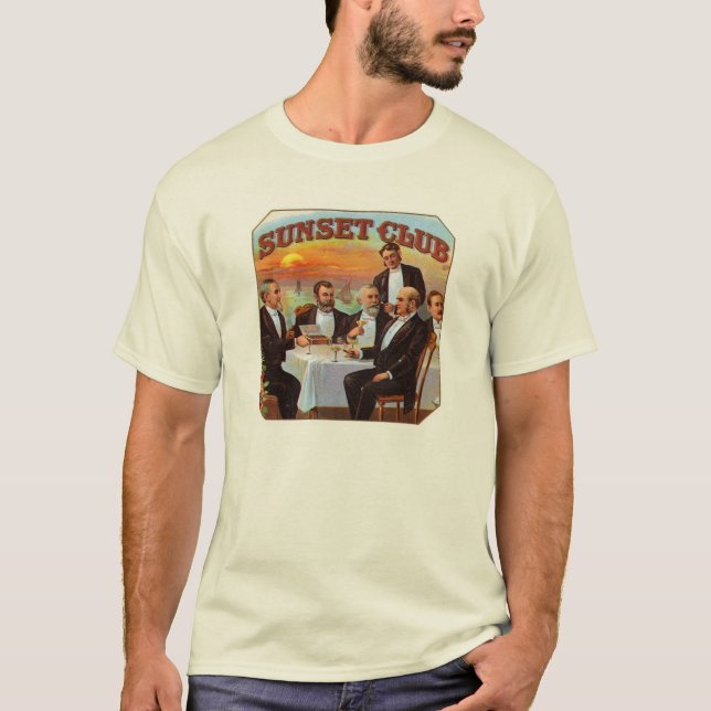 Camiseta Sunset Club (Anverso)