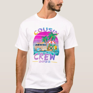 Camiseta Sunset Cousin Crew Vacation 2022 Beach Cruise Fami