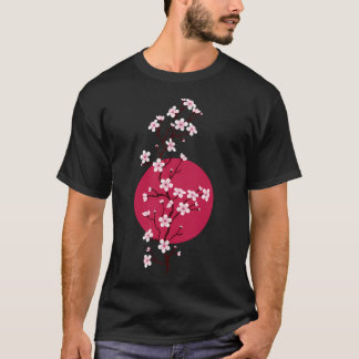 Camiseta Sunset de la floración del cerezo japonés