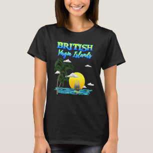Camiseta Sunset de las Islas Vírgenes Británicas
