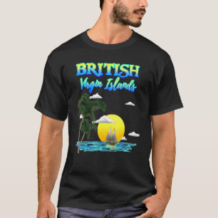 Camiseta Sunset de las Islas Vírgenes Británicas