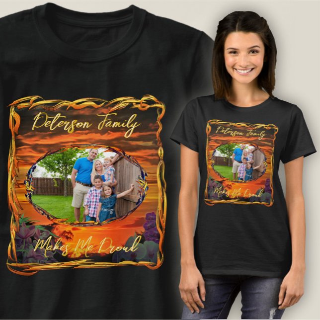 Camiseta Sunset de Orgullo Familiar 2584 (Subido por el creador)
