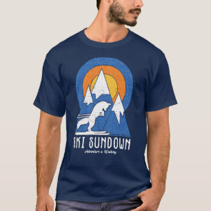 Camiseta Sunset de Retro Ski