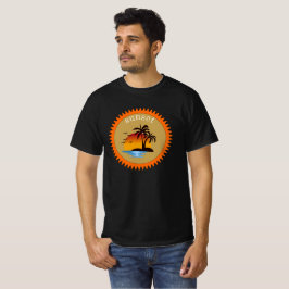 Camiseta Sunset de verano moderno
