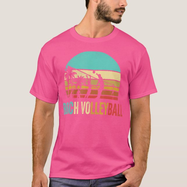 Camiseta Sunset de voleibol playa (Anverso)