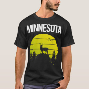 Camiseta Sunset Deer Minnesota