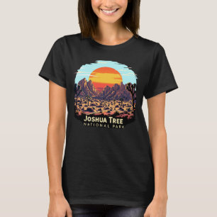 Camiseta Sunset del desierto del Parque Nacional del Árbol 