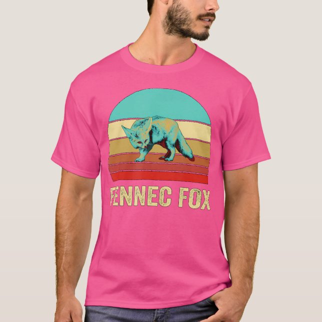 Camiseta Sunset Fennec Fox (Anverso)