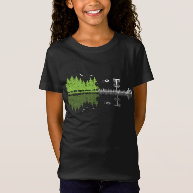 Camiseta Sunset Guitar Disk Golf, Perfecto para el golf en  (Anverso)