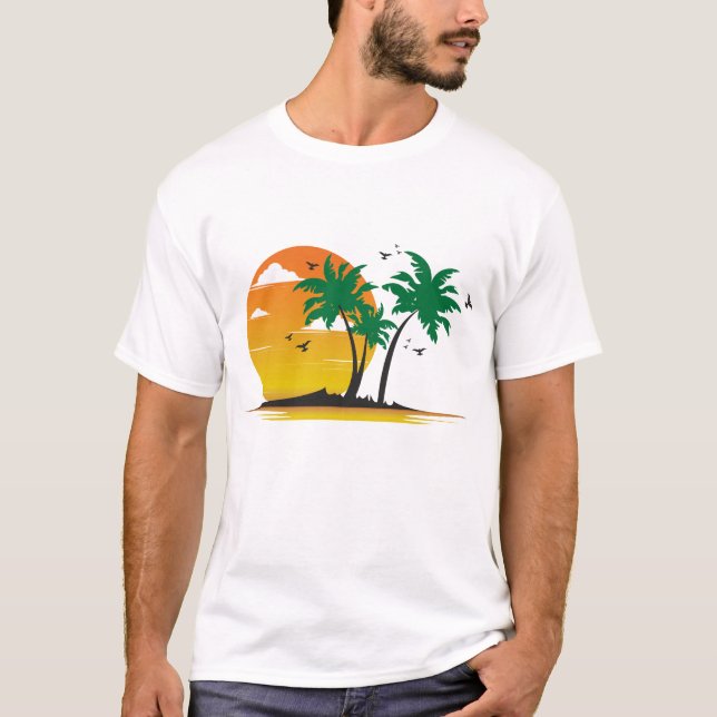Camiseta Sunset-its-reflector (Anverso)