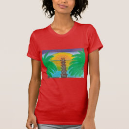 Camiseta Sunset lo llama su Oasis