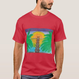 Camiseta Sunset lo llama su Oasis