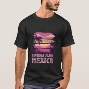 Camiseta Sunset Mexico Riviera Maya Summer Vacation Beach S