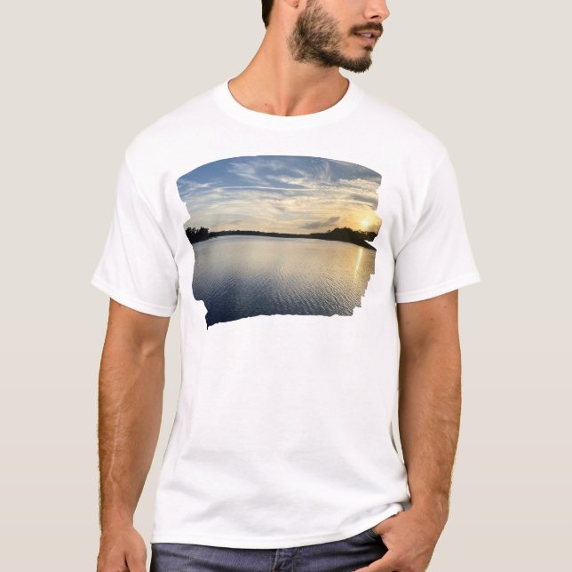Camiseta Sunset Over Wildcat Lake (Anverso)
