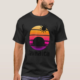 Camiseta Sunset Retro Beach Cruise vacaciones de verano Jam