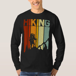 Camiseta Sunset Retro Vintage Nature Senderismo