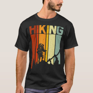 Camiseta Sunset Retro Vintage Nature Senderismo