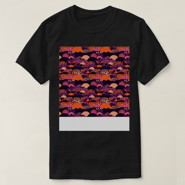 Camiseta Sunset Seless Pattern Sun Sky Light Sunlight Sun (Diseño del anverso)