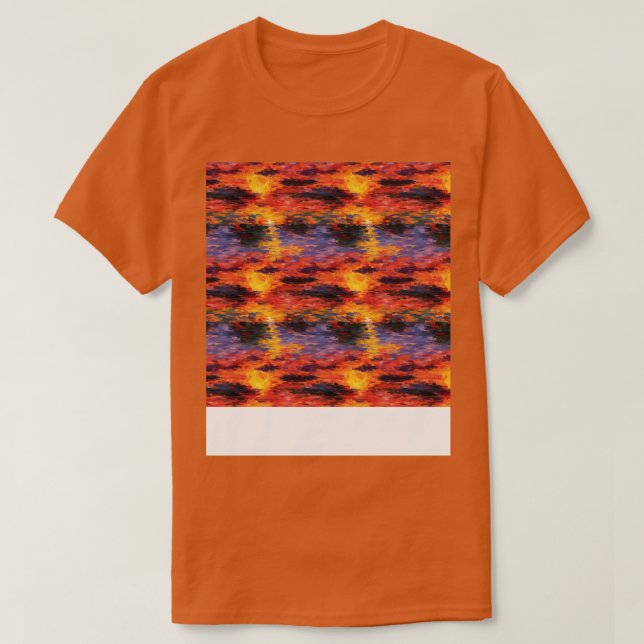 Camiseta Sunset Seless Pattern Sun Sky Light Sunlight Sun (Diseño del anverso)