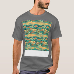 Camiseta Sunset Seless Pattern Sun Sky Light Sunlight Sun