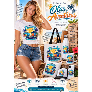 Camiseta Sunset Shores Family Escape