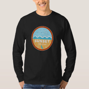 Camiseta Sunset State Beach California Ca Beach Waves