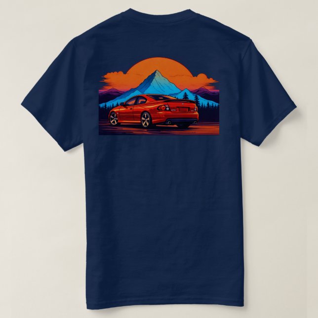 Camiseta Sunset Summit GTO (Reverso del diseño)