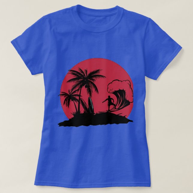 Camiseta Sunset Surf Adventure Tee (Diseño del anverso)