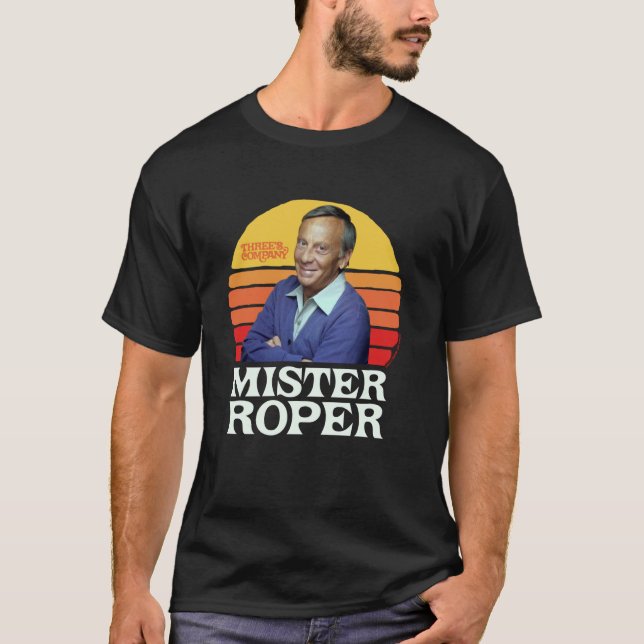 Camiseta Sunset Three del Mister Roper Funny Stanley Roper (Anverso)